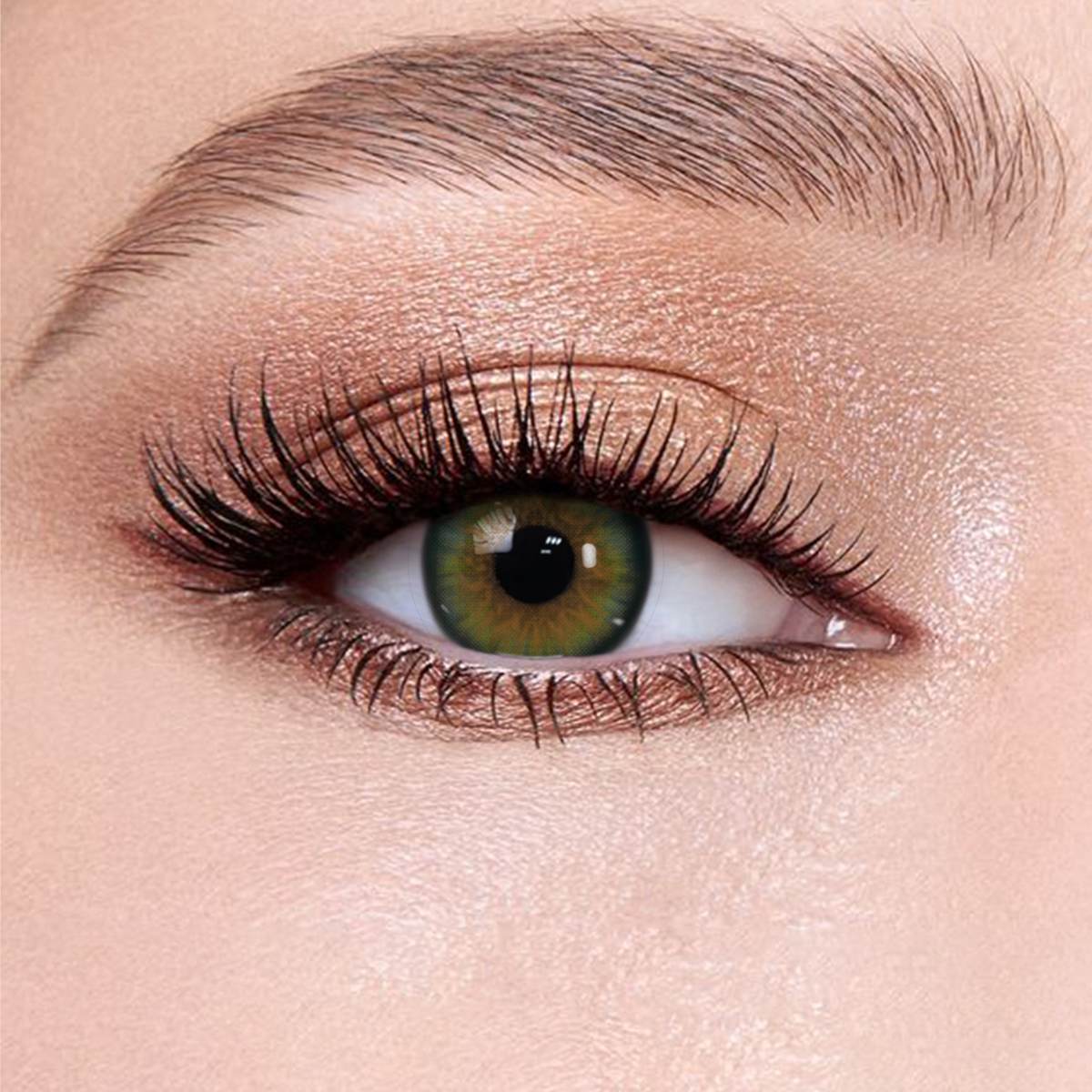 Wooeye Dancer Deep Green Contact Lenses | 1 Year