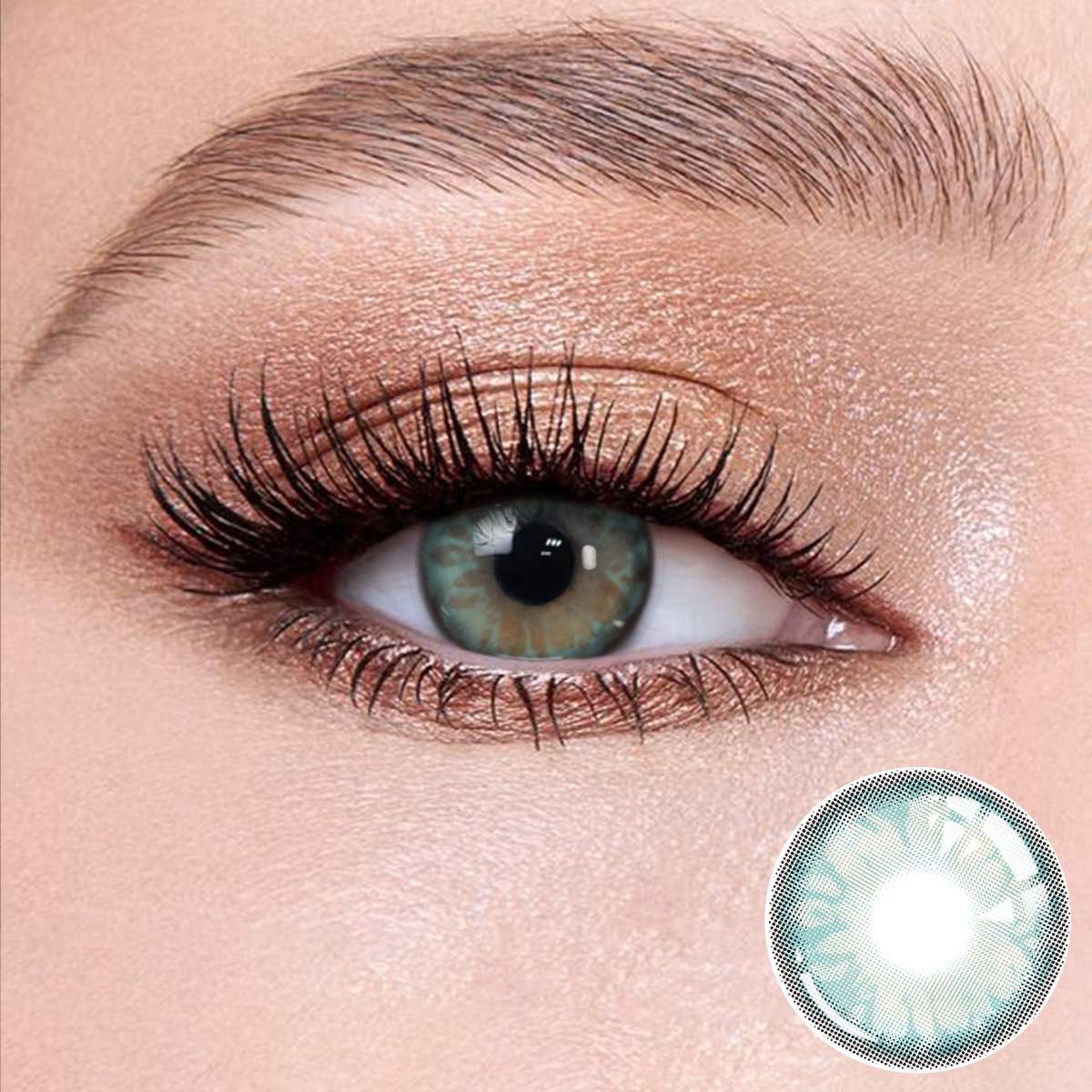 Wooeye Gem Green Contact Lenses | 1 Year