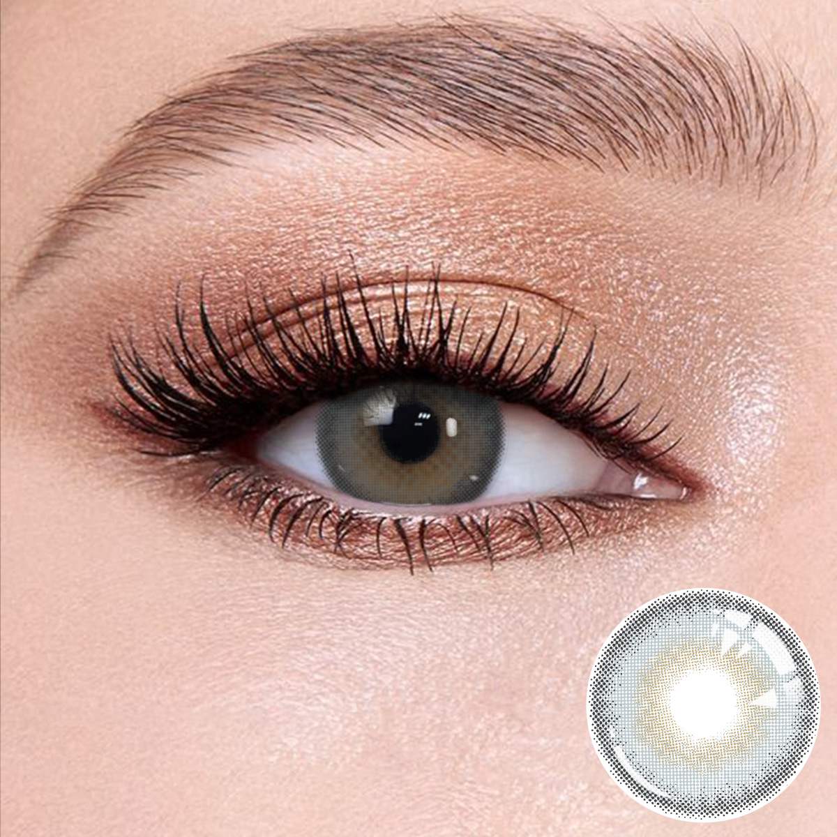 Wooeye LA Girl Gray Contact Lenses | 1 Year