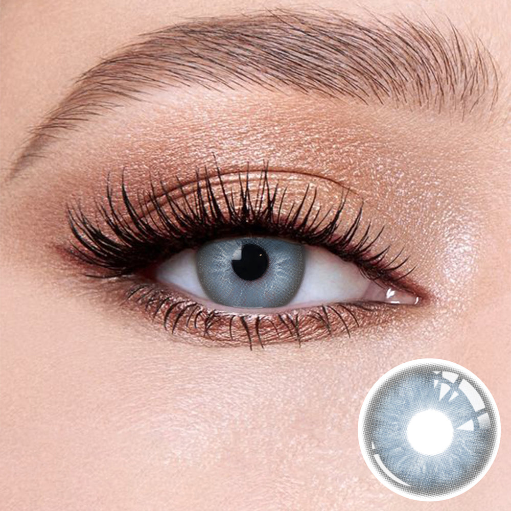 Wooeye Irish Blue Contact Lenses | 1 Year