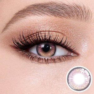 Plato Purple contacts for a romantic date