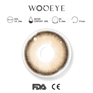 Hazel Brown Contact Lenses Product Features