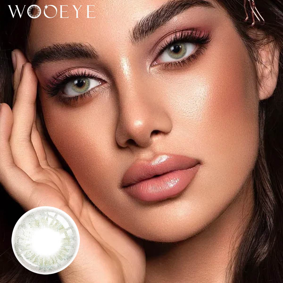 Wooeye Lemon Green Contact Lenses | 1 Day,10 Pcs