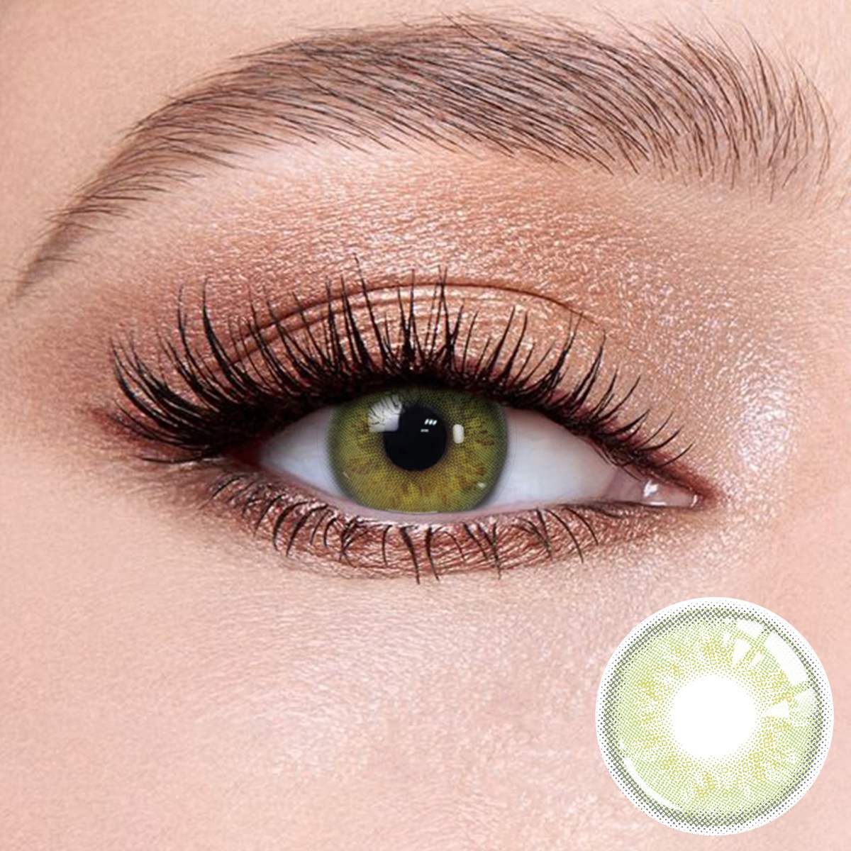 Wooeye Russian Green Contact Lenses | 1 Year