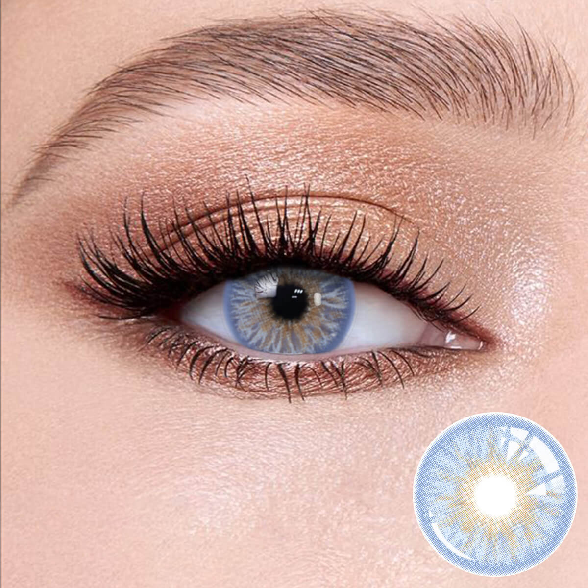 Wooeye Avatar Blue Contact Lenses | 1 Year