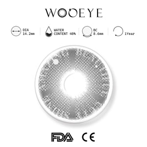 Plato Gray Contact Lenses Product Features