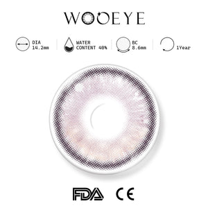 Bubbles Purple Contact Lenses Product Features