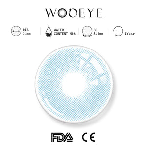 Mulberry Blue Contact Lenses Product Features