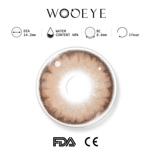 Queen Brown III Contact Lenses Product Features