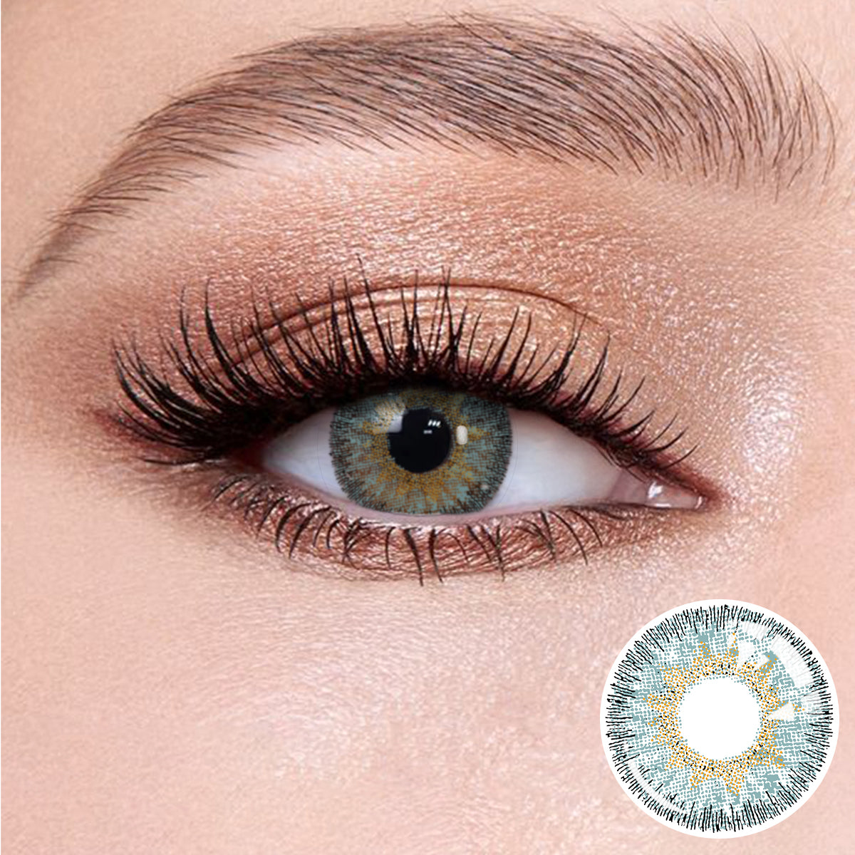 Eye effects of wearing Galaxy Gray II Contact Lenses