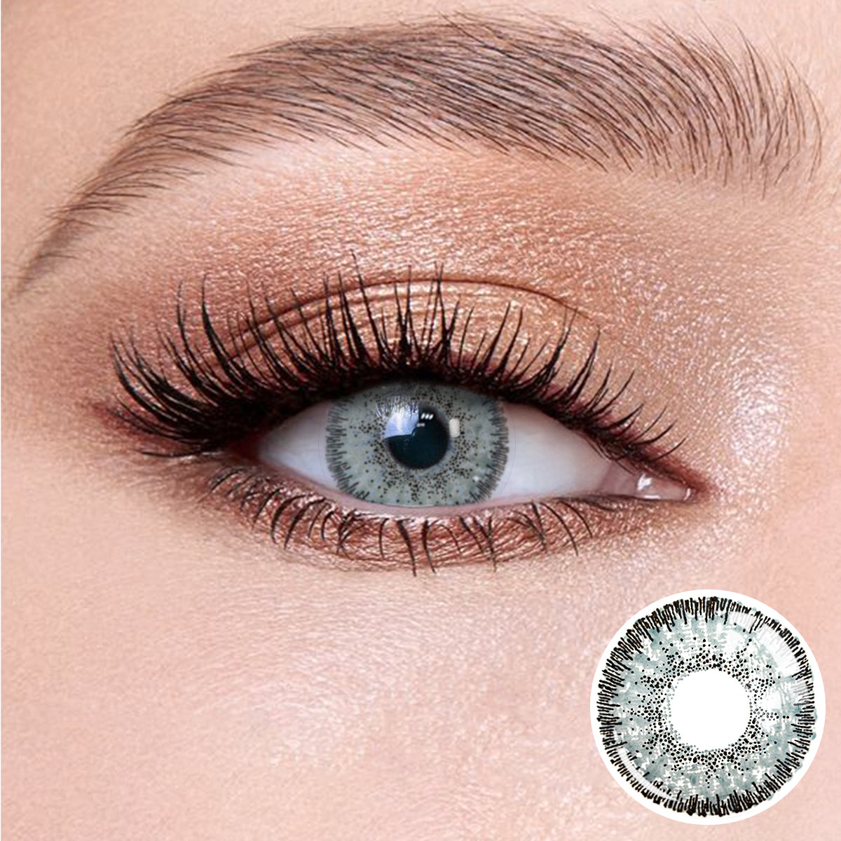 Eye effects of wearing Galaxy Diamond Blue Contact Lenses