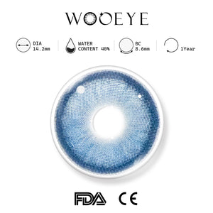 Diamond Blue I Contact Lenses Product Features