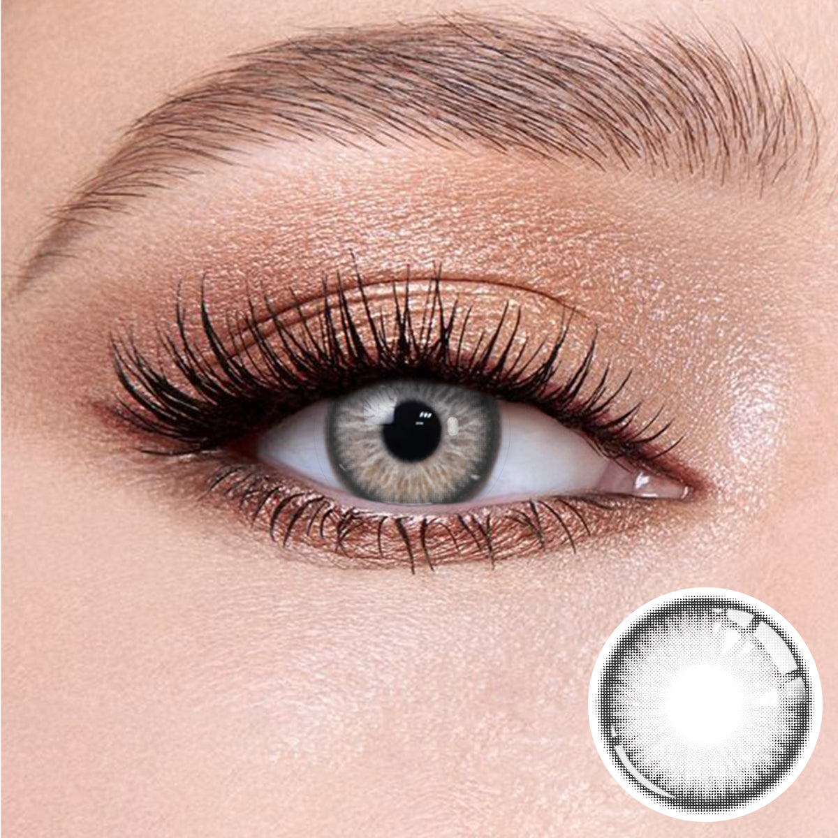 Wooeye Elf Gray Contact Lenses | 1 Year