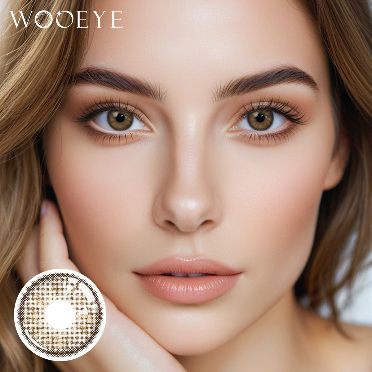 Wooeye Trends Brown Contact Lenses | 1 Year