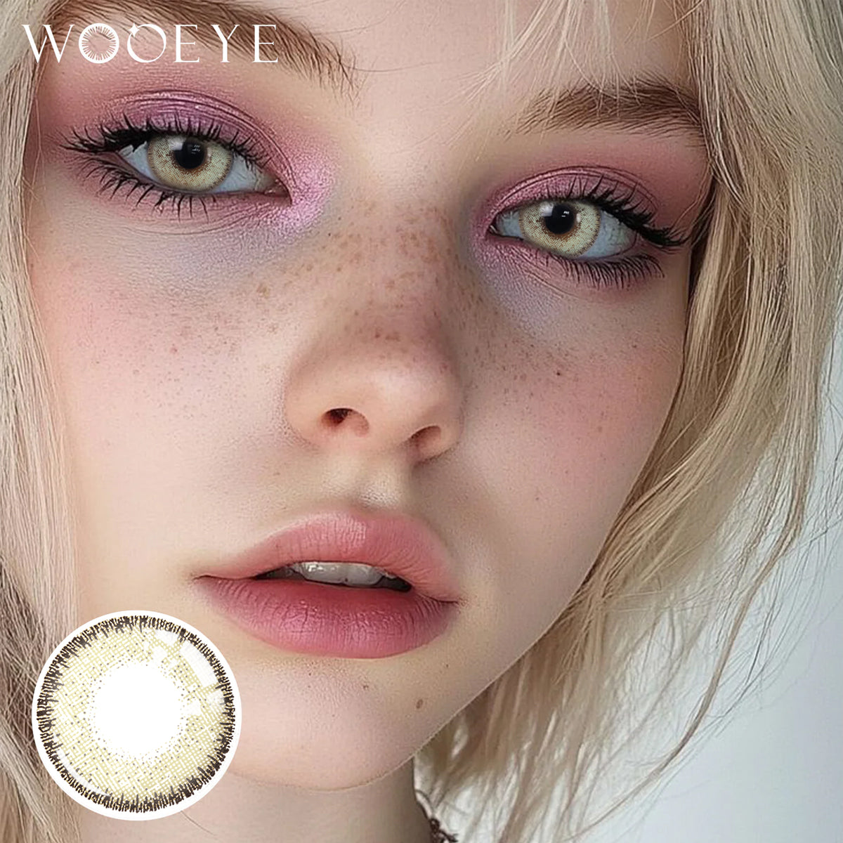 Wooeye Flaxseed Gray Contact Lenses | 1 Day,10 Pcs