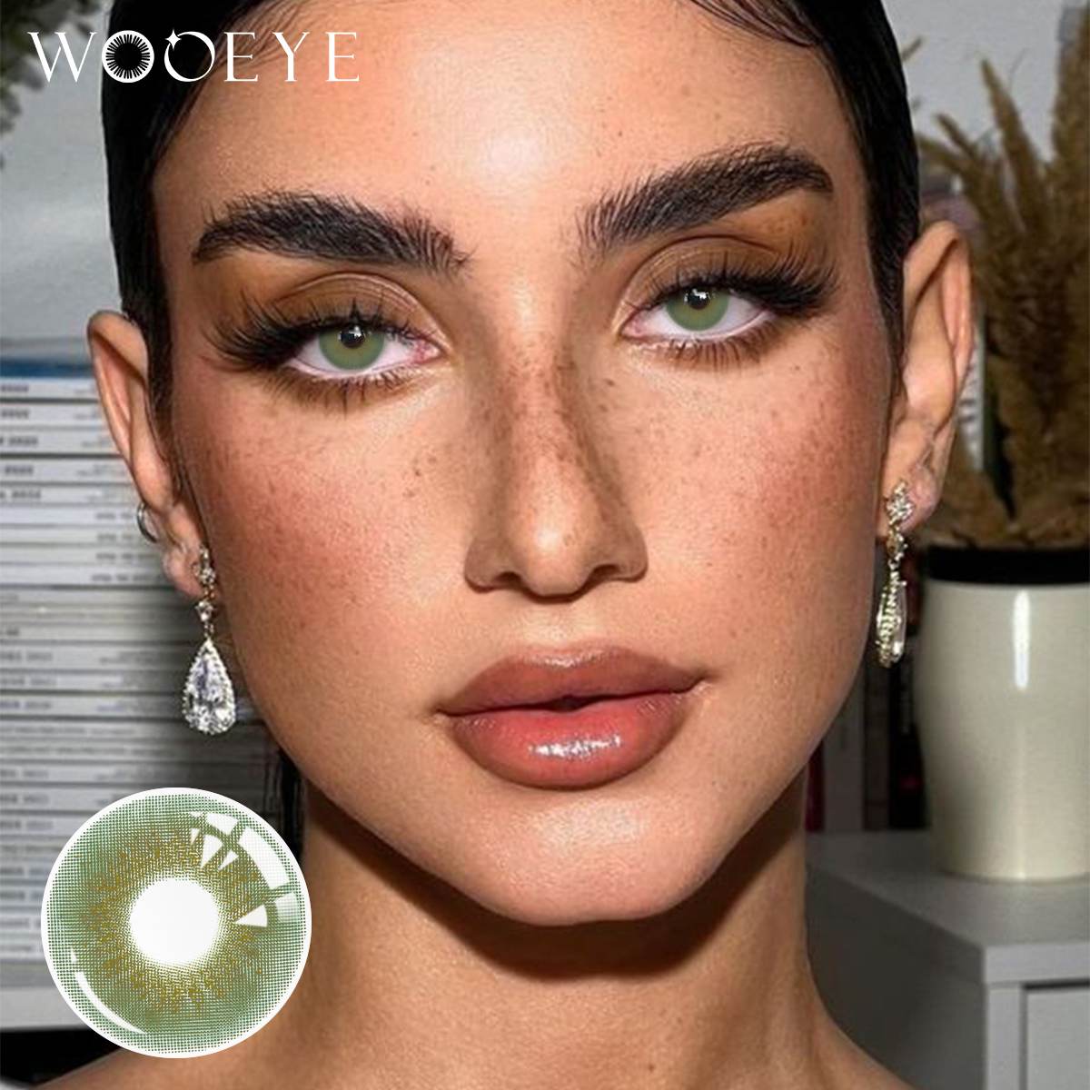 Wooeye Glacier Green Contact Lenses | 1 Year