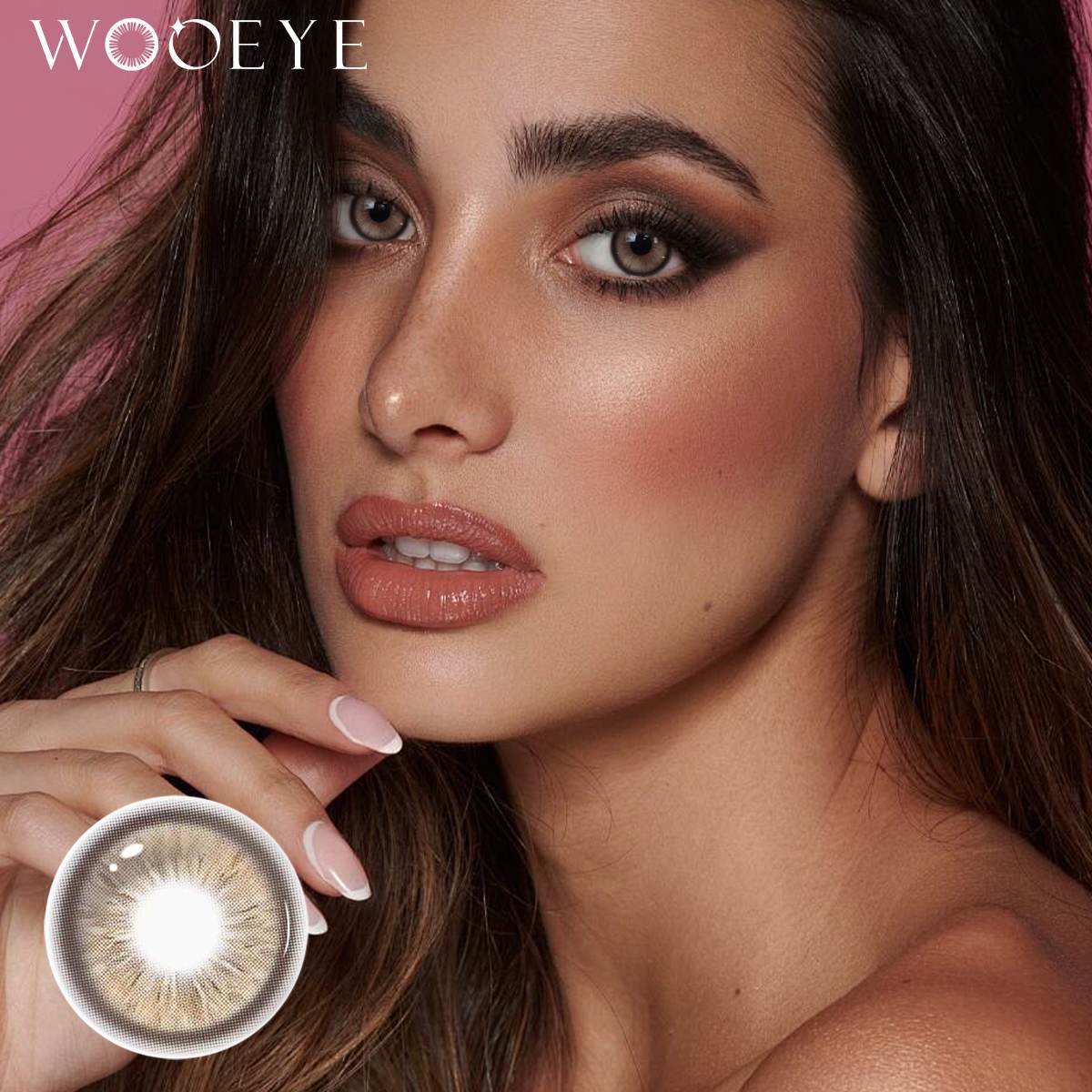 Wooeye Mocha Coffee Brown Contact Lenses | 1 Year