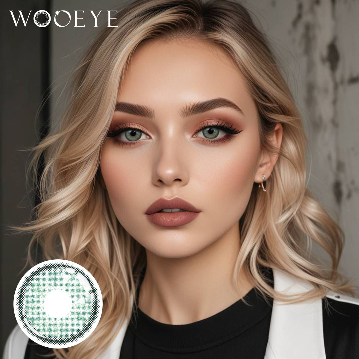 Wooeye Trends Green Contact Lenses | 1 Year