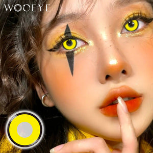 Model wearing Satan Ⅳ Contact Lenses
