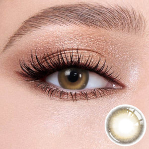 Caramel Brown lenses for daily social events