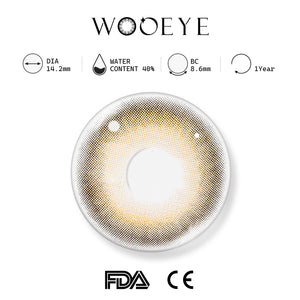 Caramel Brown Contact Lenses Product Features