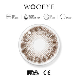 Coffee Gray Contact Lenses Product Features