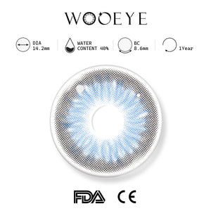 Diamond Blue Contact Lenses Product Features