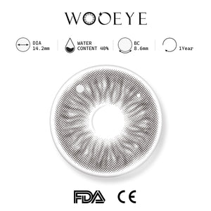 Diamond Gray Contact Lenses Product Features