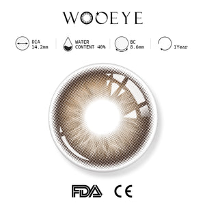 Aura Brown Contact Lenses Product Features