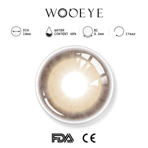 Glass Brown Contact Lenses  Product Features