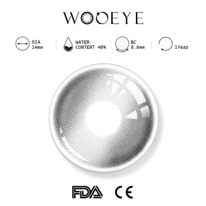 Glass Gray Contact Lenses Product Features