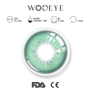 Romantic Green Contact Lenses Product Features