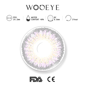 Freedom Purple Contact Lenses Product Features