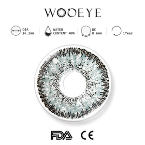 Galaxy Diamond Blue Contact Lenses Product Features