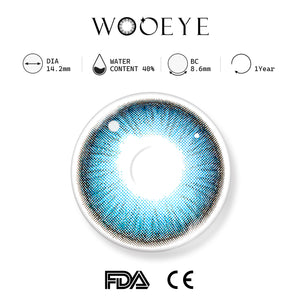 Queen Ice Blue Contact Lenses Product Features