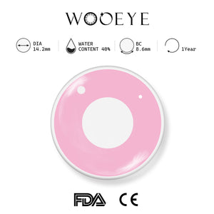 Ring Pink Contact Lenses Product Features