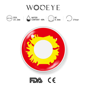 Halloween II Contact Lenses Product Features
