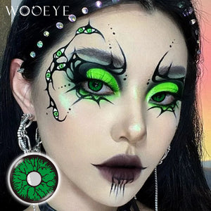 Model wearing Bloodsucker III Contact Lenses