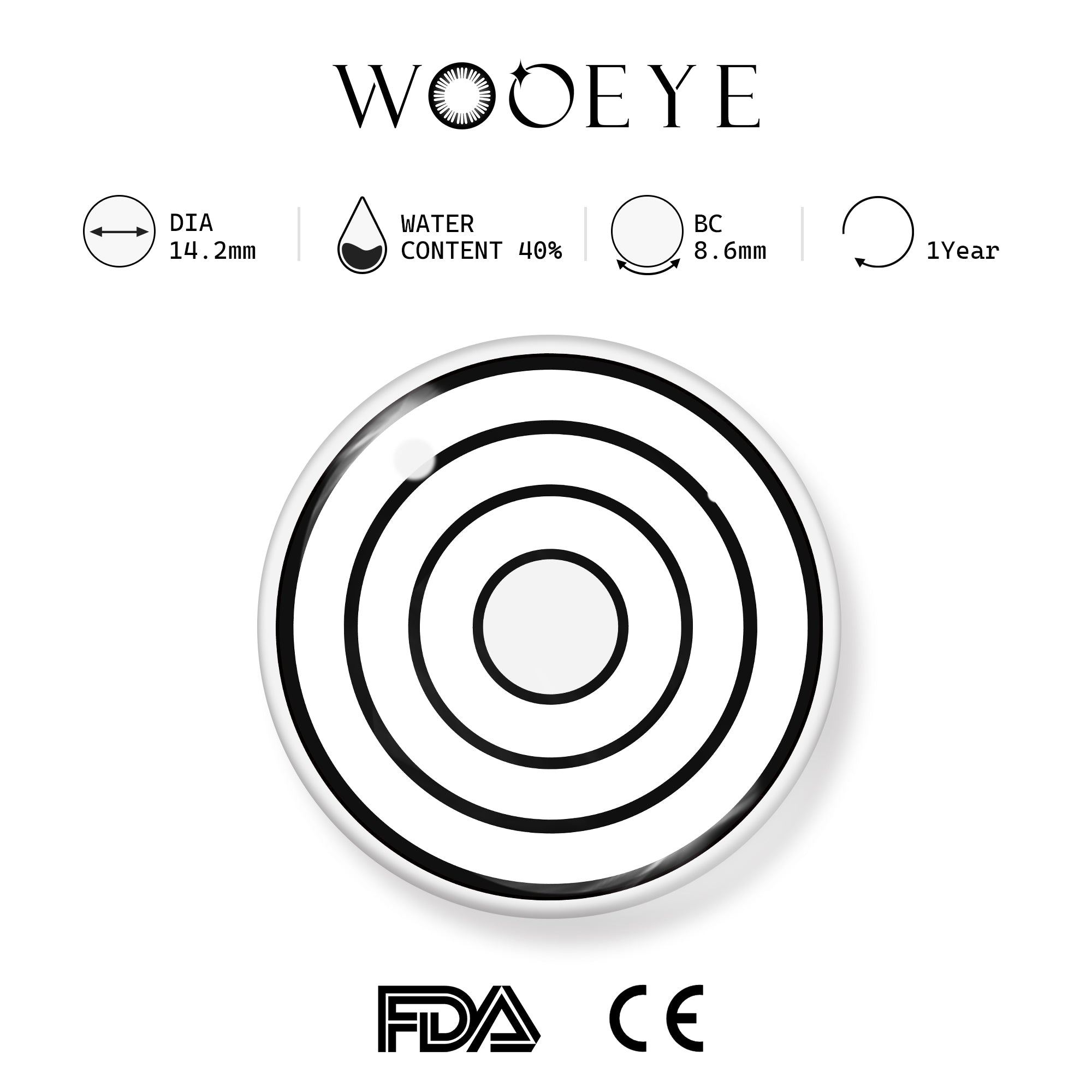 Bat Ⅳ Contact Lenses Product Features