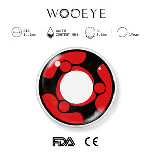Madara Sharingan Contact Lenses Product Features