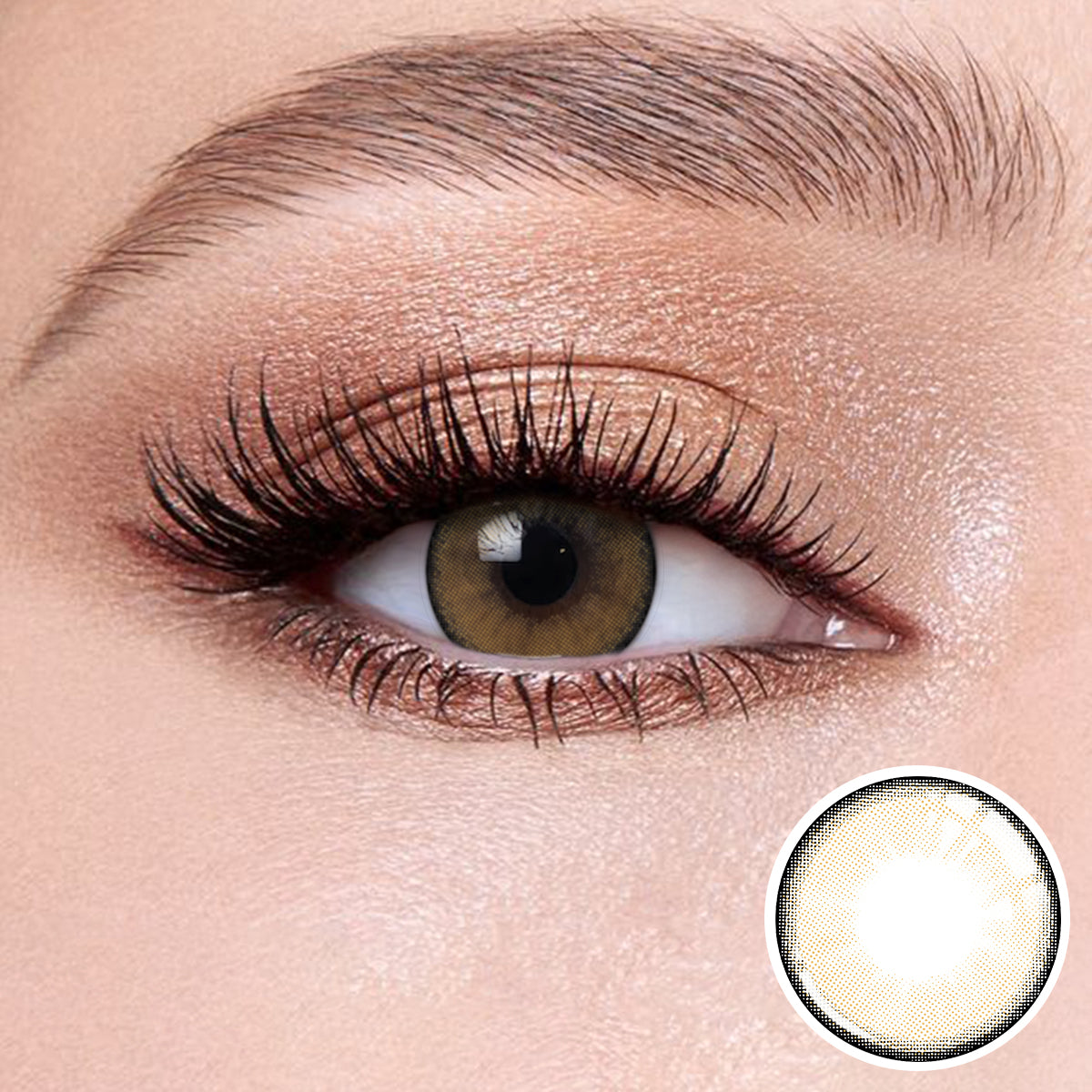 Eye effects of wearing Moon Brown Contact Lenses