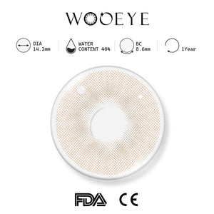Mousse Brown II Contact Lenses Product Features