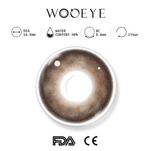 Mystery Tea Brown Contact Lenses Product Features