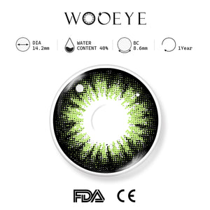 Pearl Green Contact Lenses Product Features