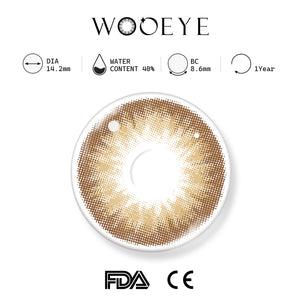 Queen Brown II Contact Lenses Product Features