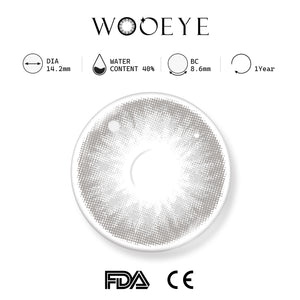 Queen Gray Contact Lenses Product Features