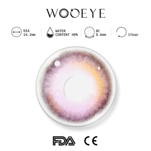 Sakura Purple Contact Lenses Product Features