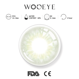 Taylor Brown product specifications, Wooeye logo on top, FDA and CE certification marks on bottom