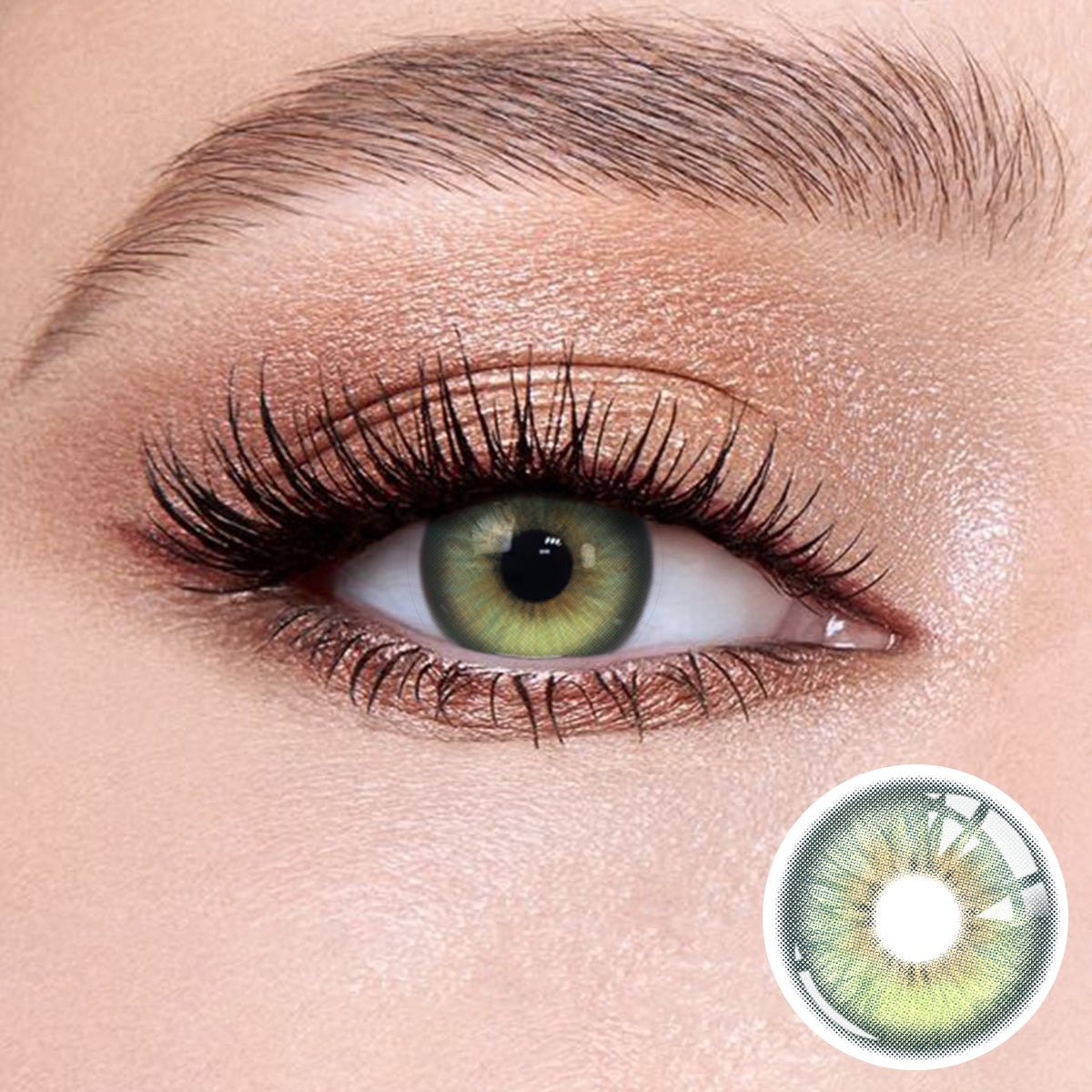 Wooeye Plato Green Contact Lenses | 1 Year