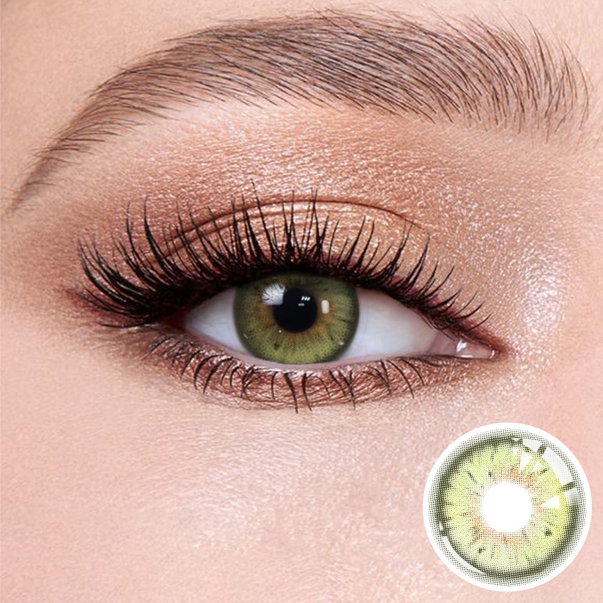Wooeye Magic Green Contact Lenses | 1 Year